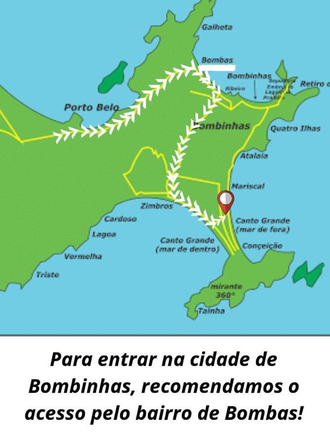 Itaigara 80 Metros Da Praia Bombinhas Eksteriør billede
